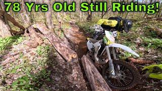 Dirt Bike Trail Riding 2 Stroke | Tomahawk A + C Loops | Husqvarna TE 300