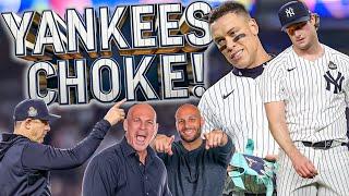 YANKEES' SEASON ENDS IN SHAME!