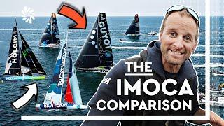 The Essential Foiling IMOCA Fleet Comparison