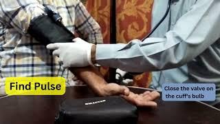 Blood pressure check karne ka tarika I How to Check Blood Pressure manually