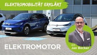 Elektromobilität erklärt - Elektromotor