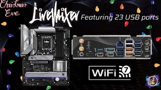 The Amazing Motherboard with 23 USB Ports for Creators, Artists, Gamers & Enthusiasts! #xmas