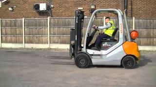 Still RX70-25T 2.5 Ton Hybrid LPG Electric drive forklift truck very low hours