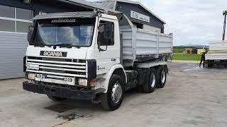 TRUCK SCANIA P 113 360 6X4 TIPPER FIŠ TRUCKS SLOVENIA