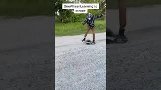 OneWheel Learning to scrape #onewheeltricks #onewheelGT #onewheeling #northernontario #acutedispute