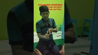 Cara mudah melakukan praktek jari petir, totok saraf tanpa alat. #jaripetir #totokjaripetir