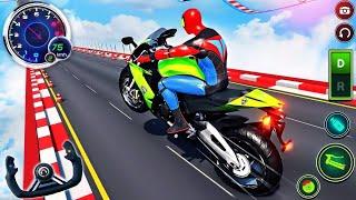 Bike Stunts Games Bike Racing: Extreme Mega Ramp Bike Stunt Racing! Bike Game Android Gameplay