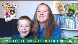 UK Year 3, 7YO 'Homeschool' Routine