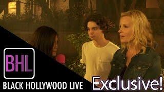 Max Burkholder & Monica Potter @ Parenthood 100th Celebration | Black Hollywood Live Interview