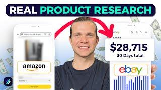 How To Find +$28k/Month eBay Dropshipping Products | Amazon to eBay Product Research