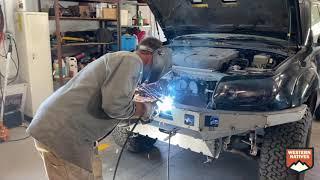 Welding a Coastal Off Road High-Clearance Front Bumper