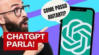 ChatGPT ora parla e sente (Tutorial e demo)