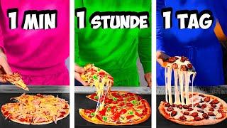 1 Minute vs. 1 Stunde vs. 1 Tag Pizza von VANZAI