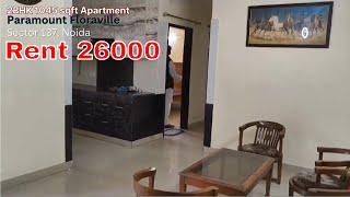 2BHK 1045 sqft Apartment | Paramount Floraville Sector 137 Noida | Flats For Rent | Flats For Sell |