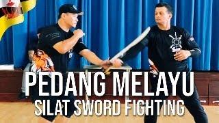 Sword Fight and Disarms - Silat Suffian Bela Diri - Pedang Melayu Cutlass Sabre Dussack