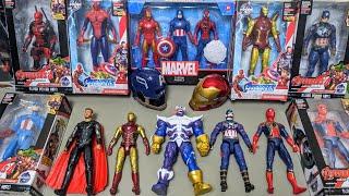 AVENGERS TOYS/action figures/unboxing/cheap price/spiderman,ironman,hulk/toys#8