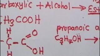 Science (Chemistry) - Organic Chemistry ** Alcohols | Carboxylic Acids |  Esters || Well Explained