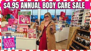 $4.95 ANNUAL BODY CARE SALE at Bath & Body Works PLUS NEW FINDS IN STORE! #bathandbodyworks