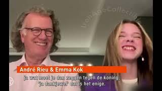 Emma Kok talks about meeting with the king (feat. André Rieu)