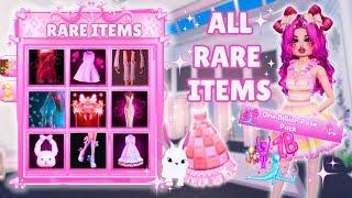 All RARE & LIMITED Items on Dress to Impress 