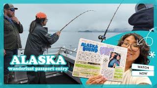 Wanderlust Passport Travel Journal Process Video and Story Time: Landing in Juneau, Alaska