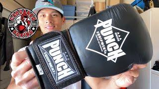 Punch Equipment Black Diamond Muay Thai Boxing Gloves REVIEW- WELL BALANCED AND BROKEN IN GLOVES!