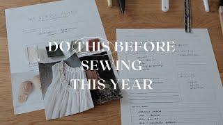 Sewing Plans for 2024: How To Plan Intentional Makes