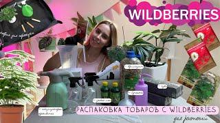 РАСПАКОВКА ТОВАРОВ для растений С WILDBERRIES / Скучные, но нужные штуки для ухода за цвяточкам