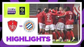 Brest v Montpellier | Ligue 1 23/24 | Match Highlights