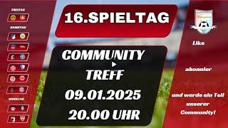  16. Spieltag der 1. Bundesliga: Community-Treff die Abstimmung | Gast ist Heiko