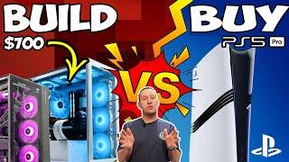 Can a $700 Custom PC BEAT PS5 Pro? Check out this Killer PC build!