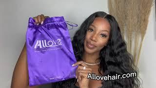 Loose Deep Wave Closure Wig Installation Tutorial ft Allove Hair