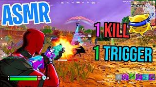 ASMR Gaming  Fortnite 1 Kill = 1 Trigger Relaxing Mouth Sounds  Controller Sounds + Whispering 