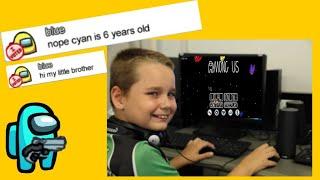 6-year old kid was the Imposter | Among Us | Nerdy Gamer