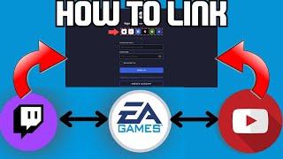 EA FC 25: How to LINK your EA ACCOUNT to TWITCH and YOUTUBE!