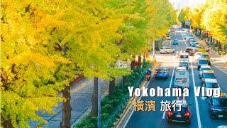 #10 Travel Vlog⎪橫濱半日遊之初秋銀杏、山下公園通散步、港の見える丘公園初拜訪️、中華街⎪S&P Vlog