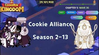 Cookie Alliance Season 2-13 Easy - Hero Guide | Cookie Run Kingdom