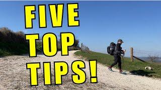 5 TOP TIPS - Hiking the South Downs Way - 2024