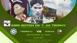 23RD EDITION DR. T. AO TROPHY | TSEMINYU VS WOKHA | LOYEM MEMORIAL ASTRO TURF,  TUENSANG