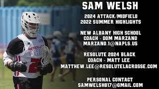 Sam Welsh 2022 Highlights