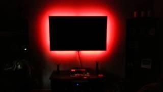Led back lights on tv