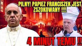 PILNE! Papież Franciszek właśnie dokonał szokującego odkrycia!Nie uwierzycie co zostało powiedziane