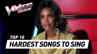 HARDEST SONGS to sing in the Blind Auditions of The Voice