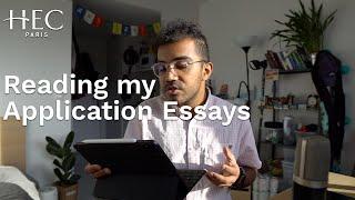 My HEC Paris application essays from 2018 + tips to write them