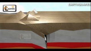 How does Earthquake occur with explanation - Social Science 3D animation video in HD