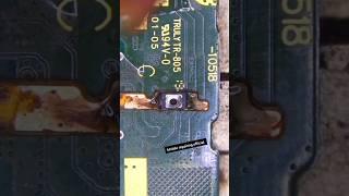 how to repairing strip button..... #repair #smartphone