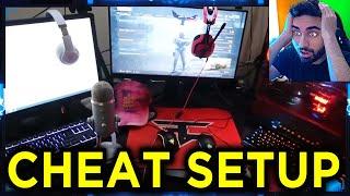 FULL DMA Cheat Gaming Setup...  - (How Cheating Works in COD Warzone, Apex Legends, Fortnite & PS5)