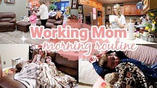 WINTER WORKING MOM MORNING ROUTINE | 5AM MORNING ROUTINE | MOM OF 2 REALISTIC MORNING ROUTINE