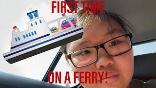 RIDING A FERRY FOR THE FIRST TIME! - YXU VLOG