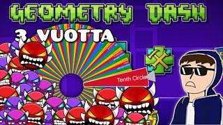 3 Vuotta Geometry Dashia SPECIAL! (Vedetään Gabest-roulette) | Geometry Dash Suomi